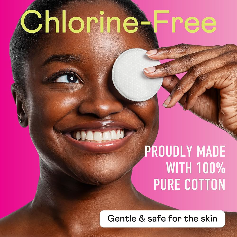 Lint-free cotton pads